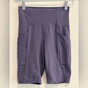 REI Co-op Take Your Time Yoga Shorts in Purple Size S